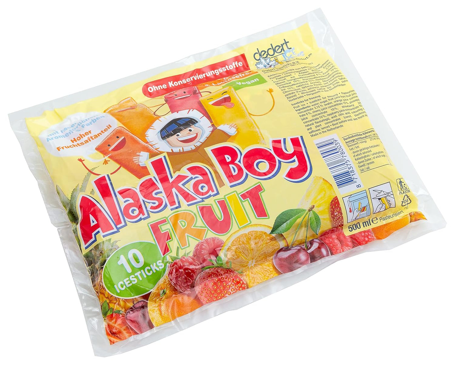Alaska Boy Wassereis Fruit 50ml - 20 Stück