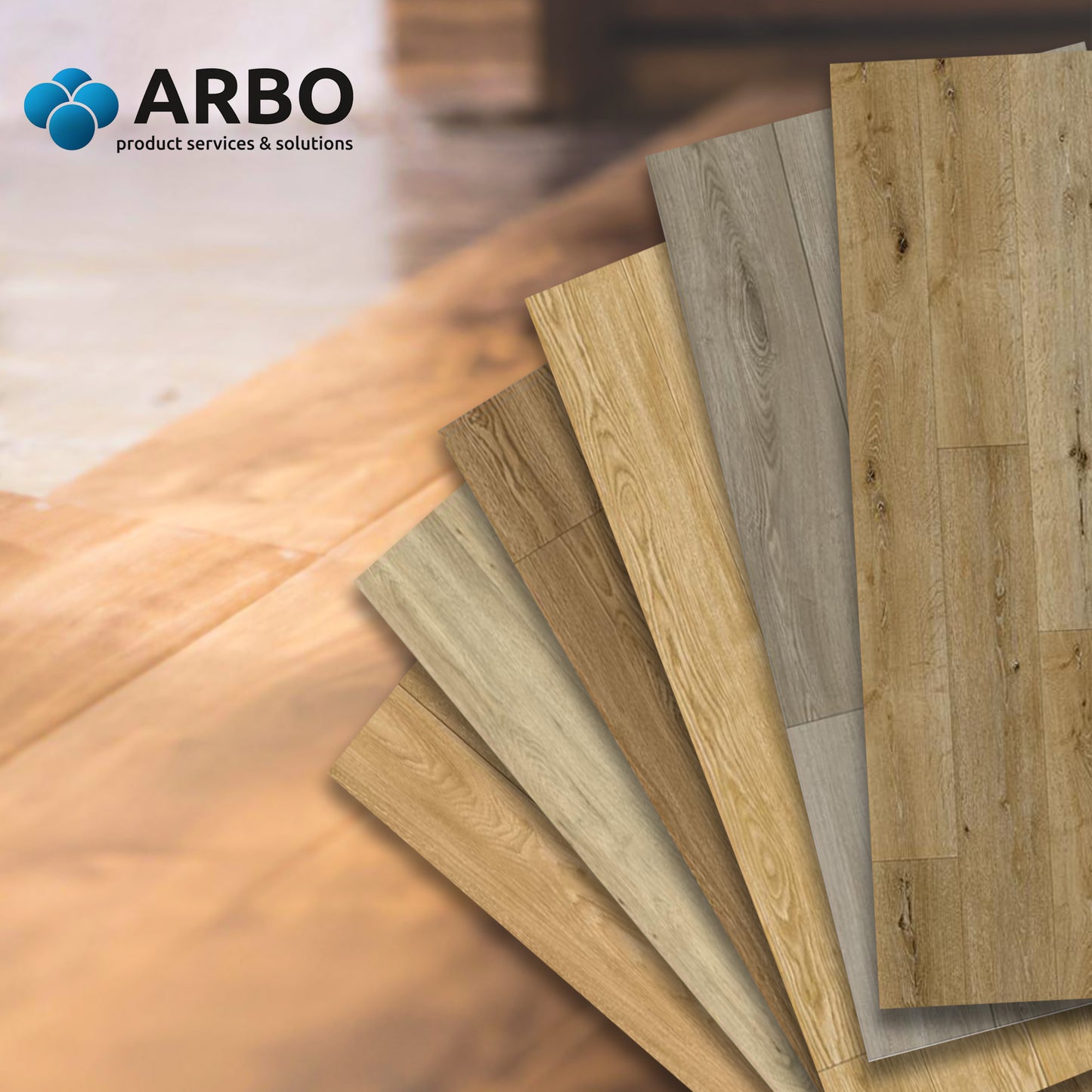 SPC Vinylboden 5,5 mm – Chestnut | Klicksystem, wasserfest, mit Trittschalldämmung