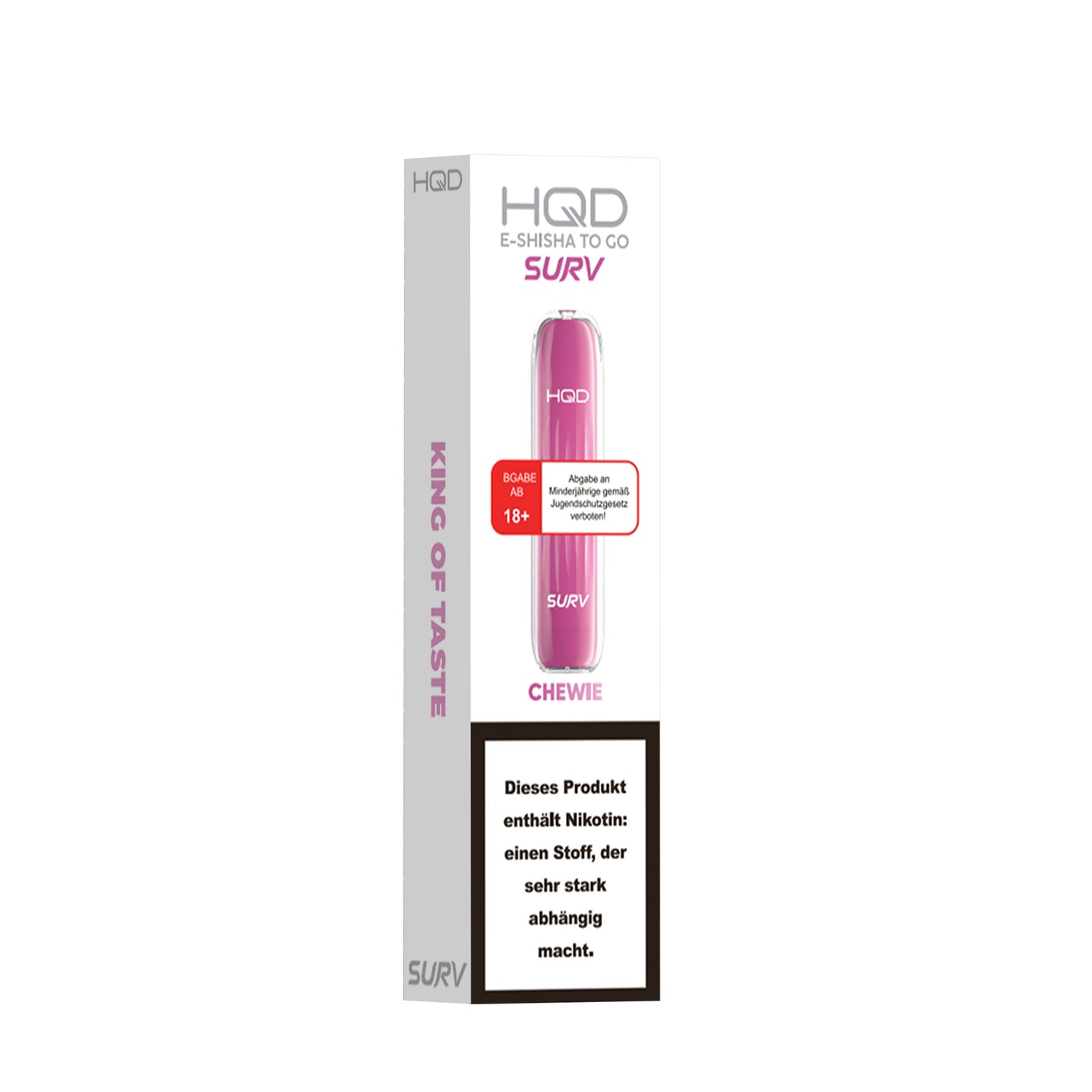 HQD Surv 18mg/ml Chewie - 10er Pack
