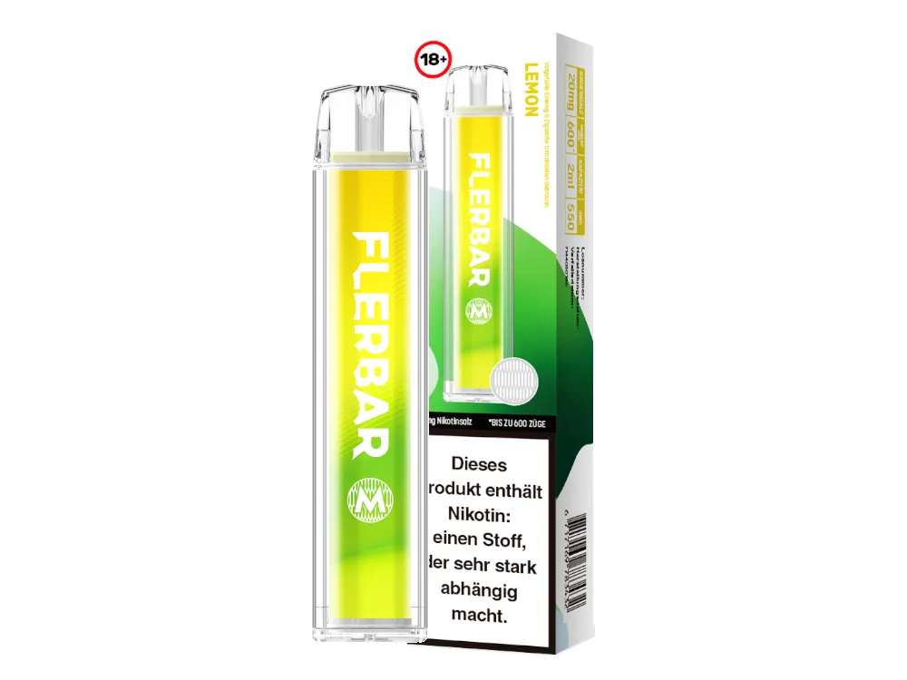 Flerbar M 600 Einweg - Lemon - 1er