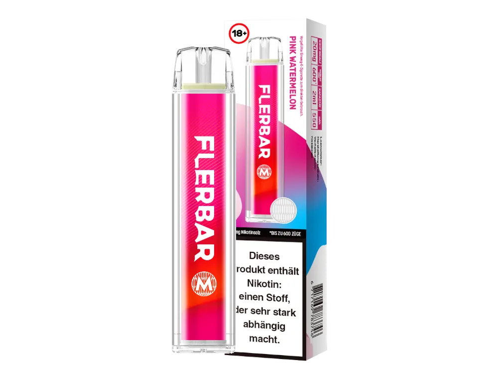 Flerbar M 600 Einweg - Pink Watermelon - 1er