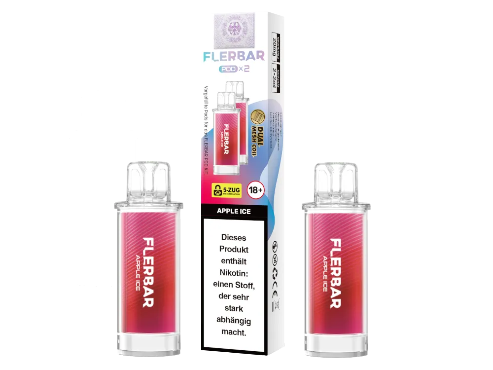 FLERBAR PODS - Apple Ice - 2er