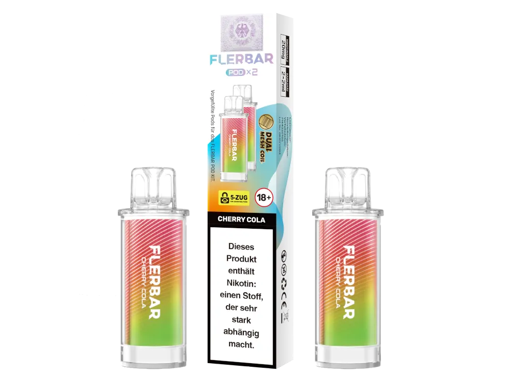 FLERBAR PODS - Cherry Cola - 2er