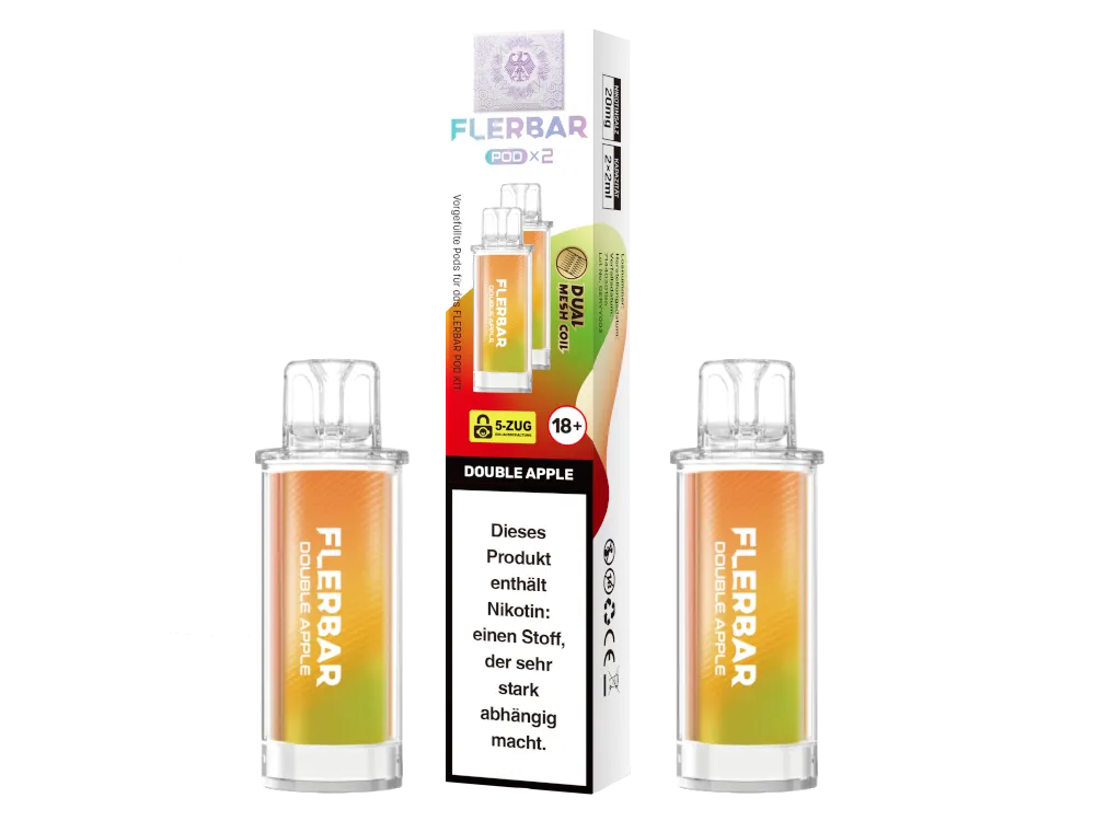 FLERBAR PODS - Double Apple - 2er