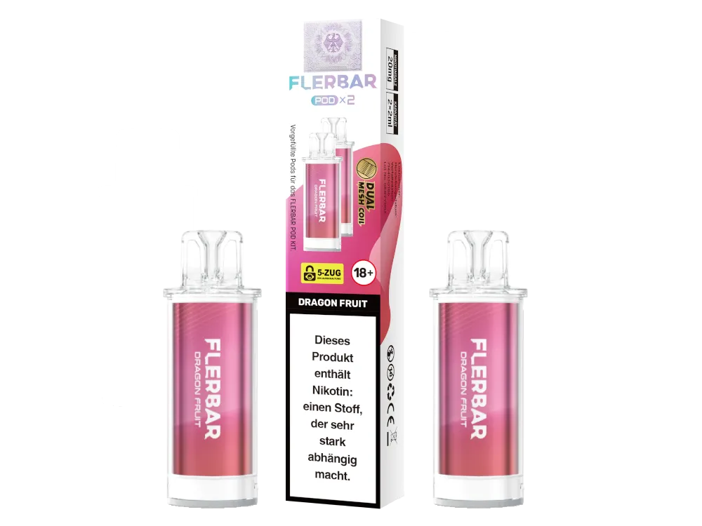 FLERBAR PODS - Dragon Fruit - 2er
