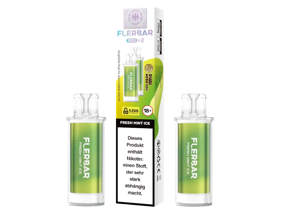 FLERBAR PODS - Fresh Mint Ice - 2er