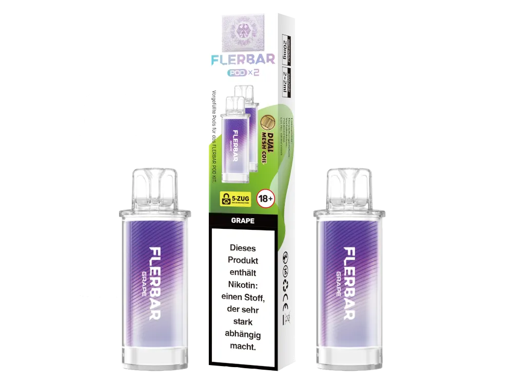 FLERBAR PODS - Grape - 2er