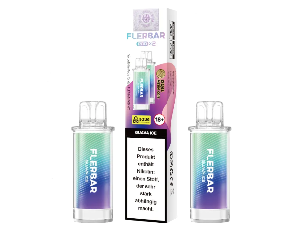 FLERBAR PODS - Guave Ice - 2er