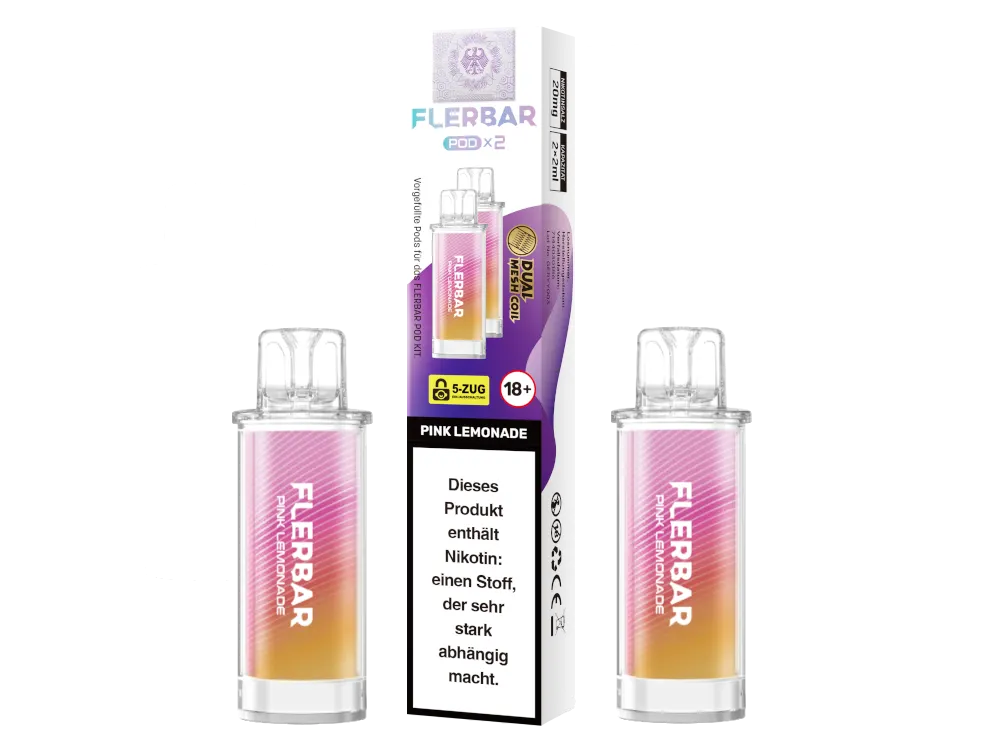 FLERBAR PODS - Pink Lemonade - 2er