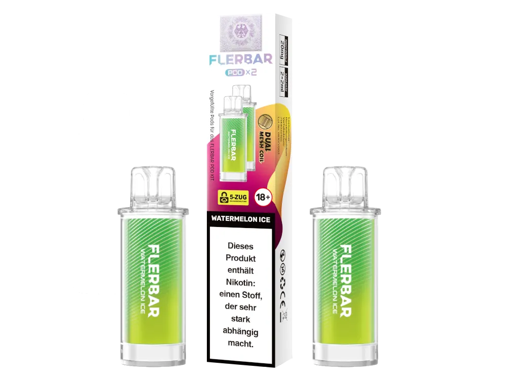 FLERBAR PODS - Watermelon Ice - 2er