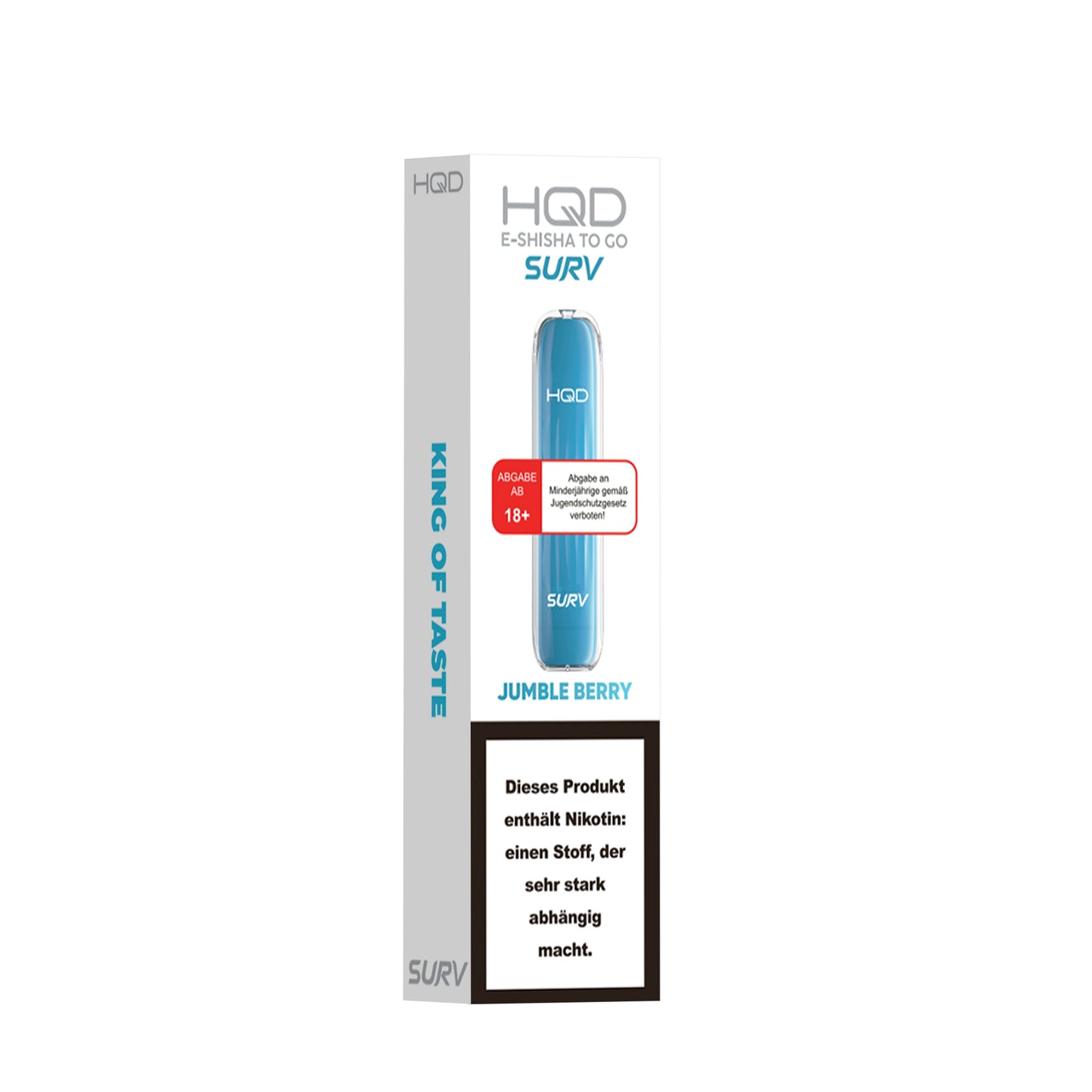 HQD Surv 18mg/ml Jumble Berry - 10er Pack