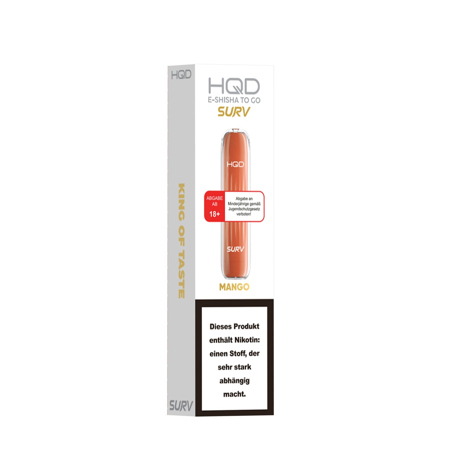 HQD Surv 18mg/ml Mango - 10er Pack