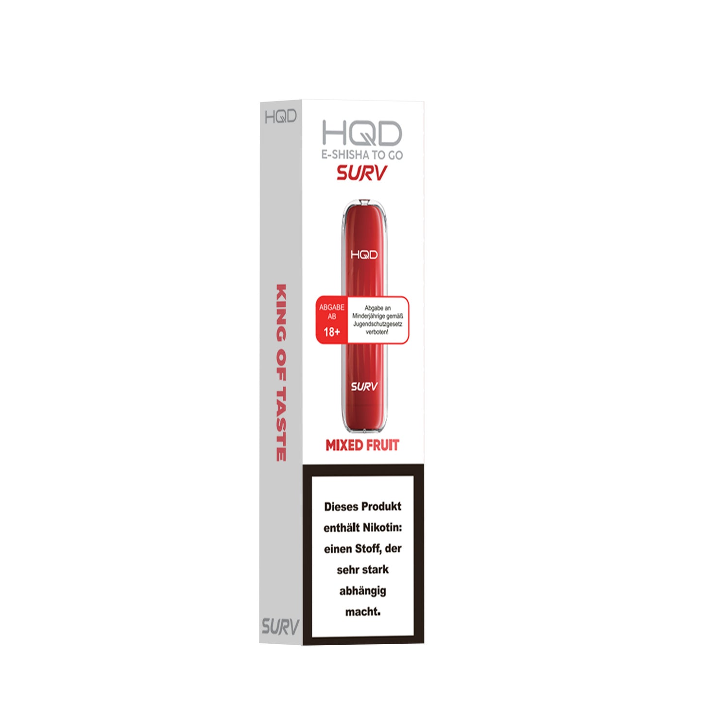 HQD Surv 18mg/ml Mixed Fruit - 10er Pack