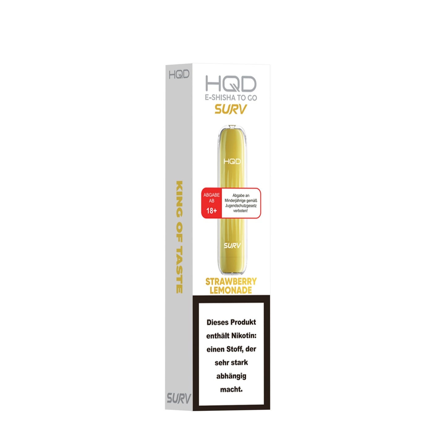HQD Surv 18mg/ml Strawberry Lemonade - 10er Pack