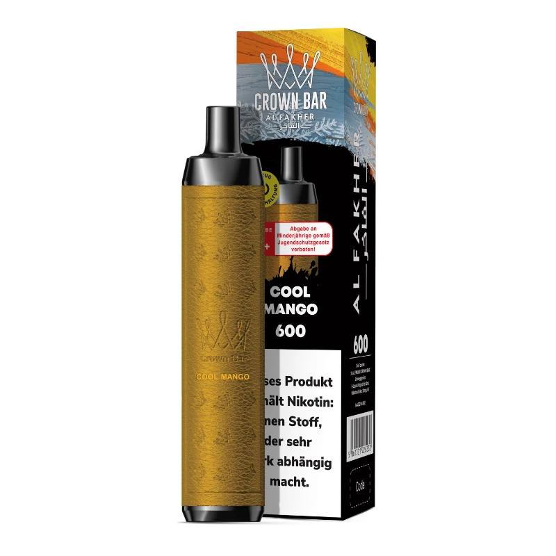 Al Fakher Crown Bar 600 Cool Mango - 1er