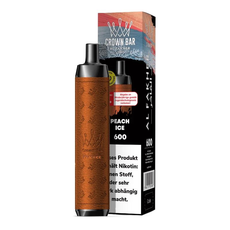 Al Fakher Crown Bar 600 Peach Ice - 1er