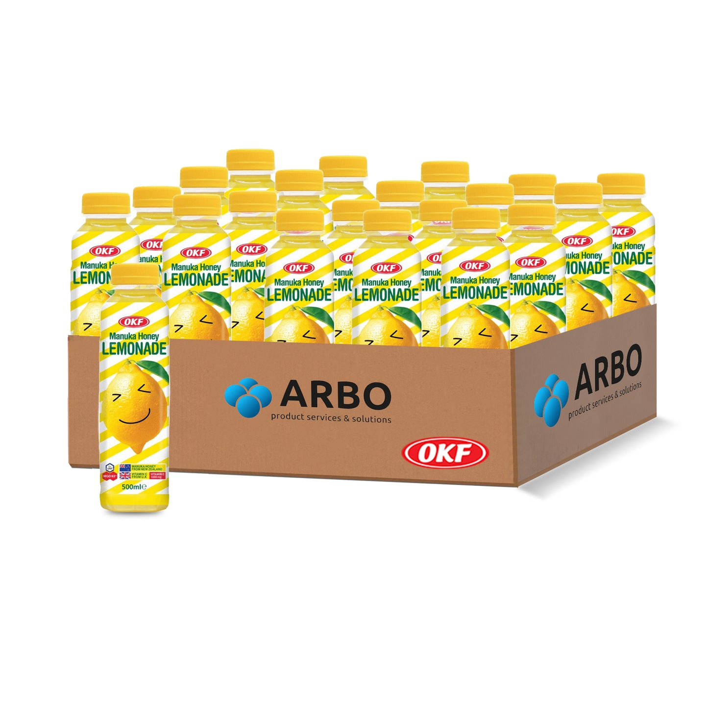 OKF Manuka Honig-Limonade 500 ml