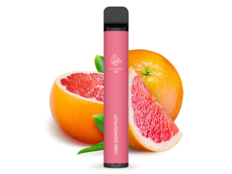 Elfbar 600 V1 20mg Nikotin "Pink Grapefruit" - 10er Pack