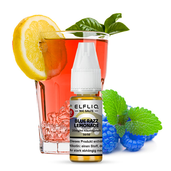 ELFLIQ - Elfbar Liquid - Blue Razz Lemonade - 10-20mg/ml