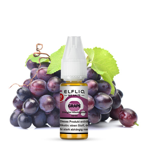 ELFLIQ - Elfbar Liquid - Grape - 10-20mg/ml