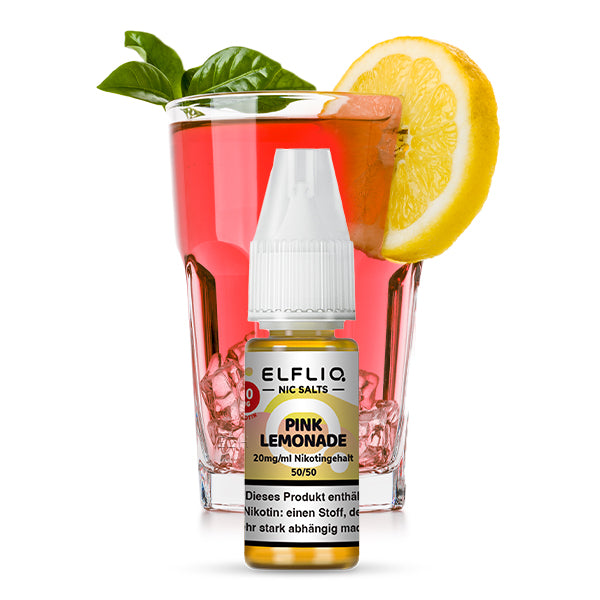 ELFLIQ - Elfbar Liquid - Pink Lemonade - 10-20mg/ml