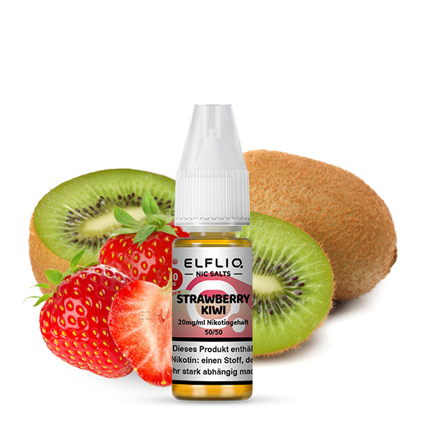 ELFLIQ - Elfbar Liquid - Strawberry Kiwi - 10-20mg/ml