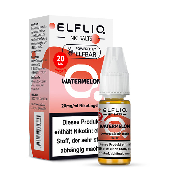 ELFLIQ - Elfbar Liquid - Watermelon - 10-20mg/ml