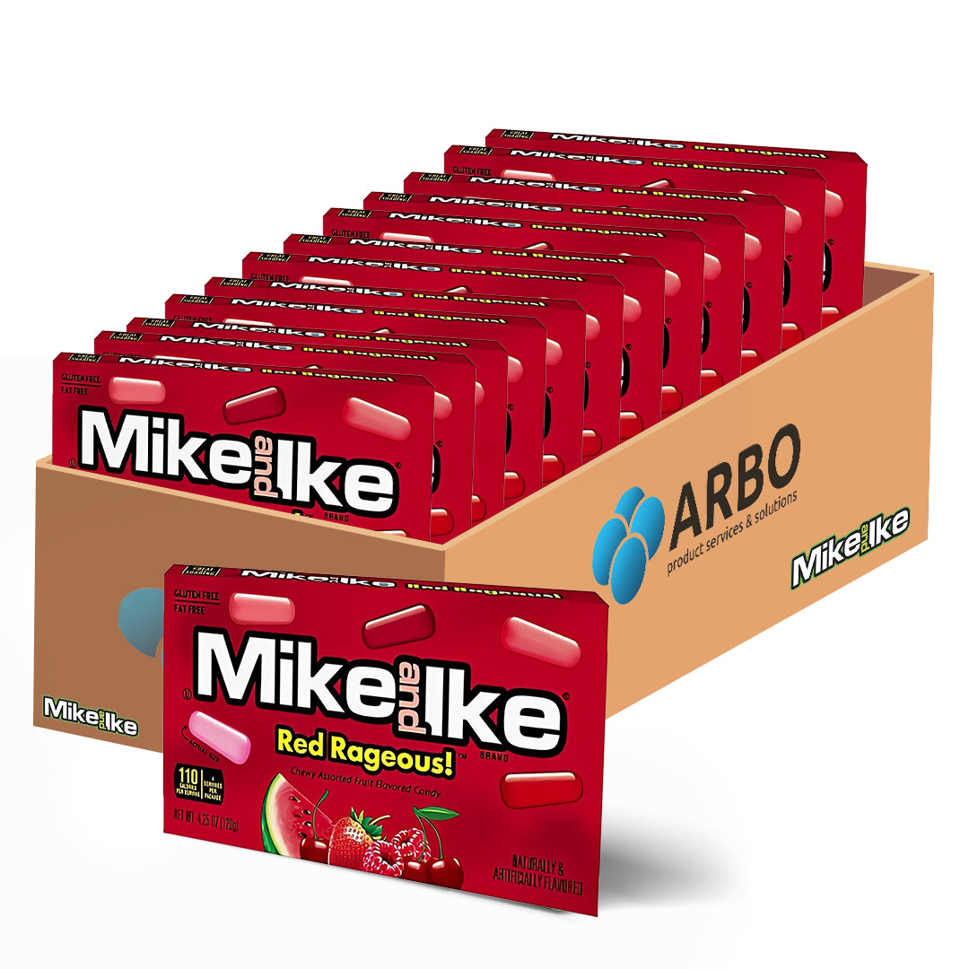 Mike and Ike Red Rageous 12x 141g