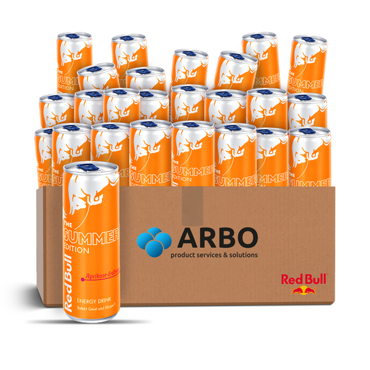 Red Bull Aprikose-Erdbeere inkl. Pfand! 24x250ml