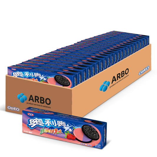 Oreo Double Fruit Blueberry & Raspberry Asia 24x 97g