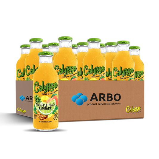 Calypso Pineapple Peach 12x 473ml