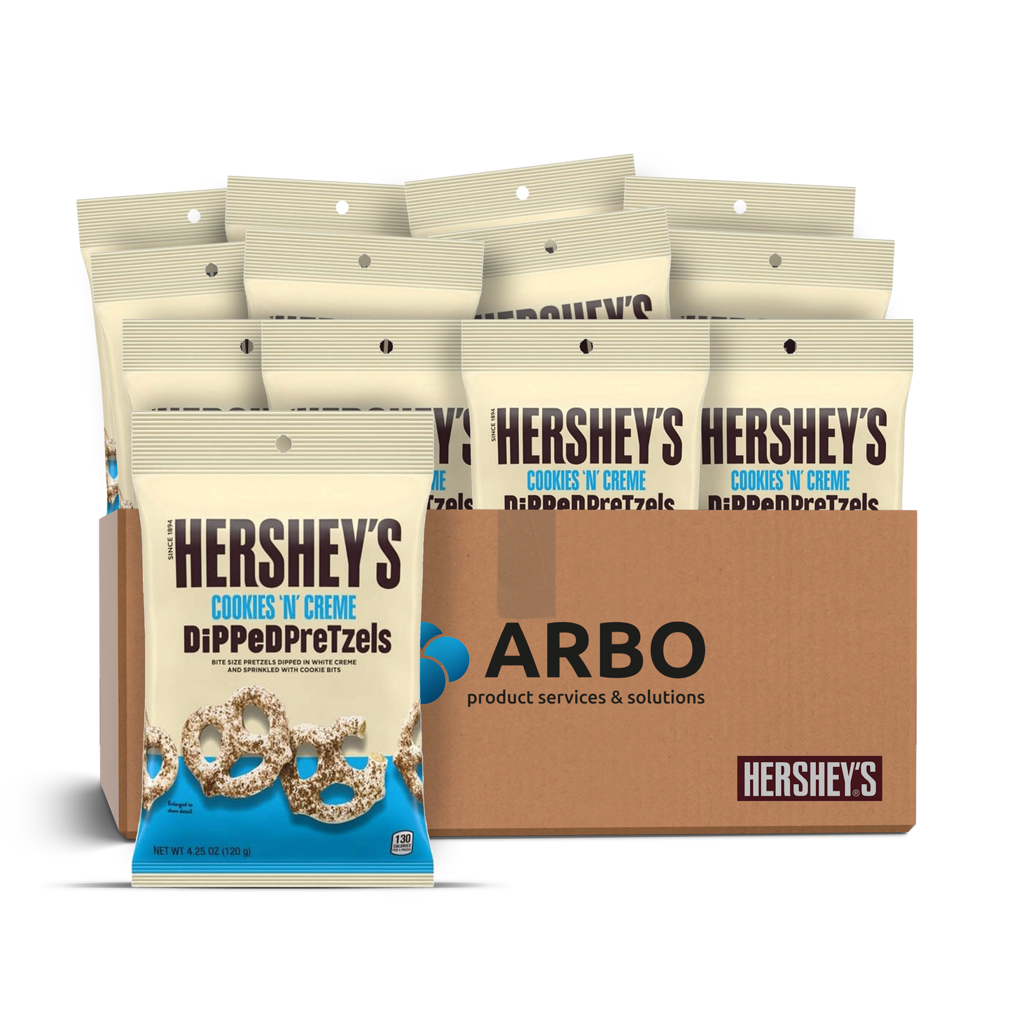 Hershey's Cookies & Creme Pretzels 12x 120g