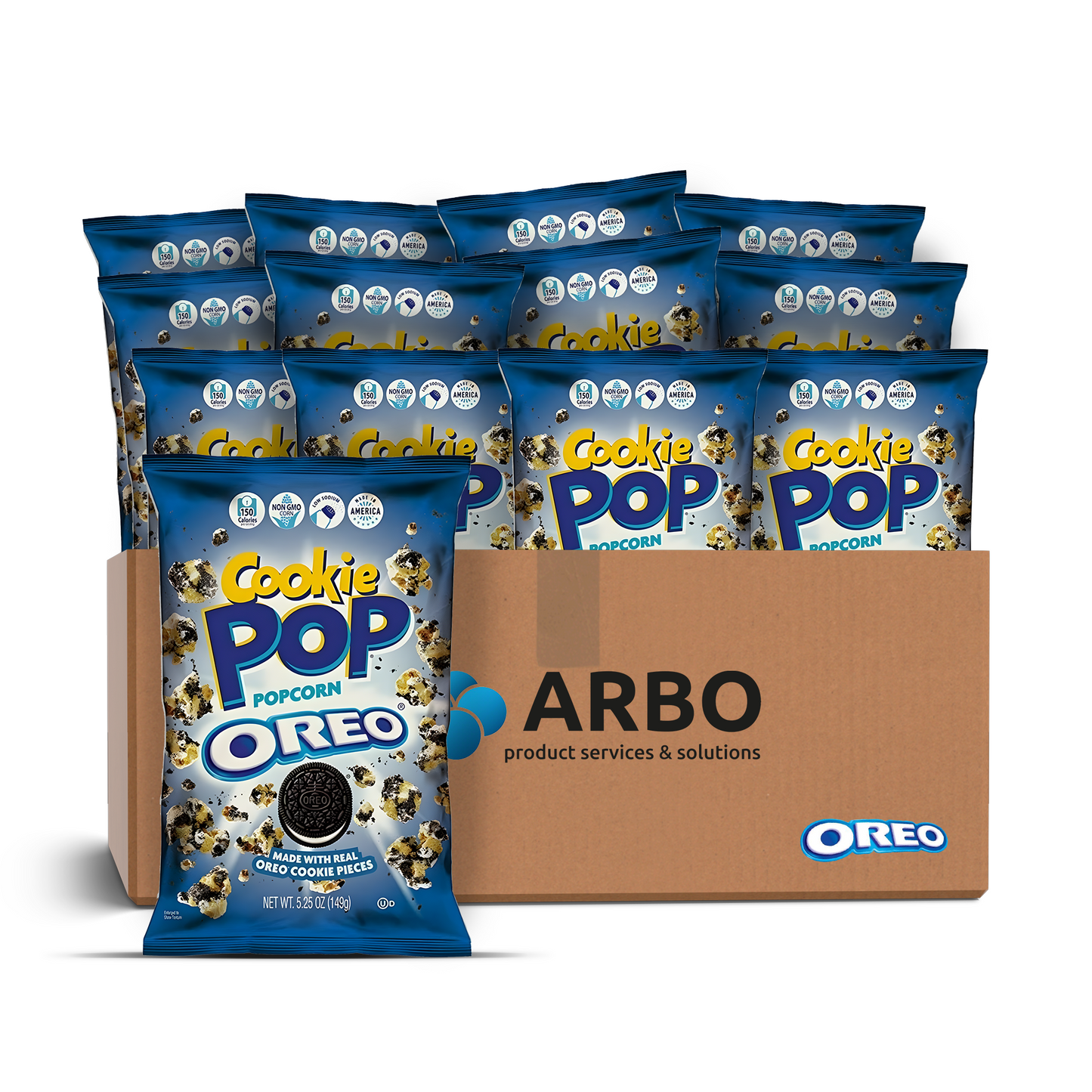 Candy Pop Popcorn Oreo 12x 149g