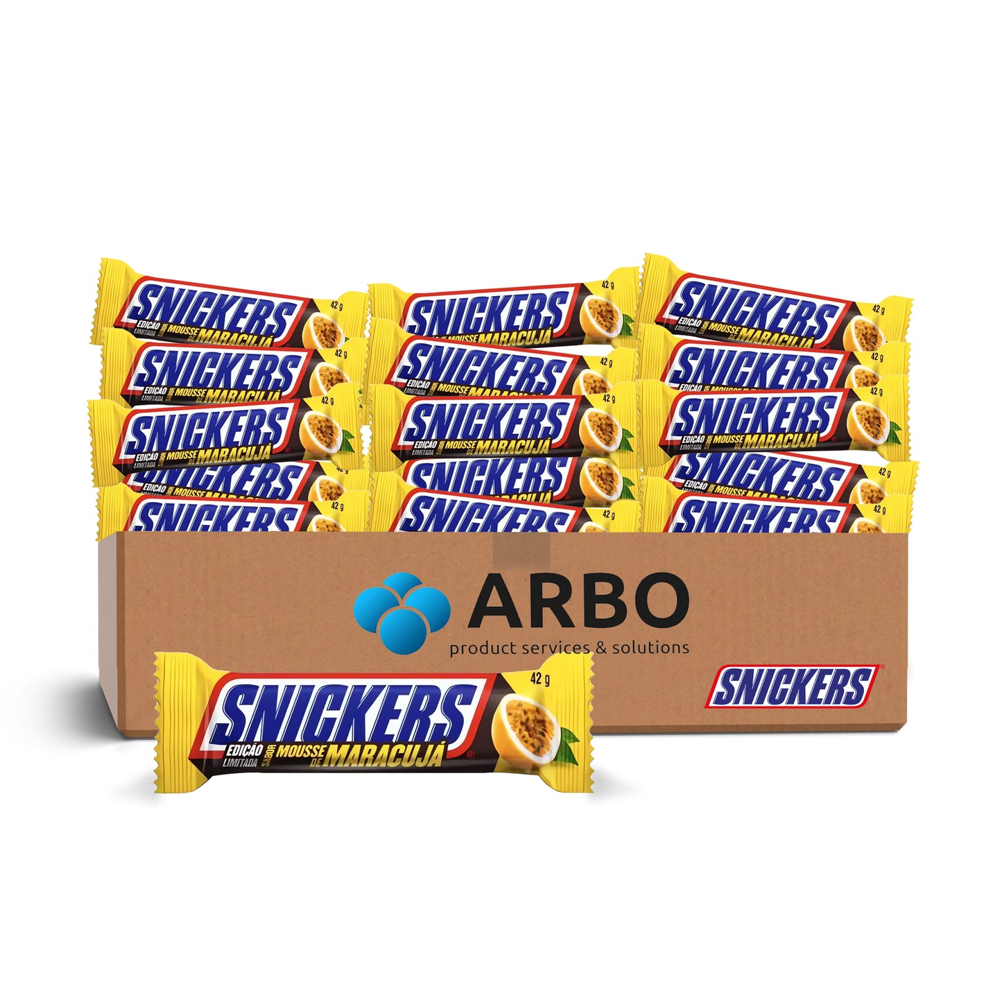 Snickers Bar Brasil Maracuja Passionfruit 20x 42g