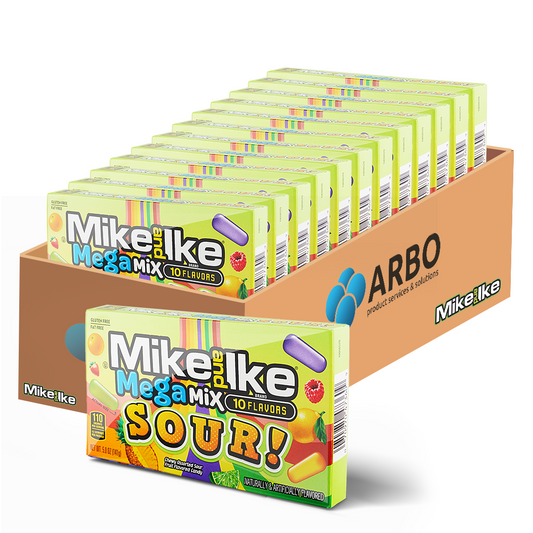 Mike and Ike Mega Mix Sour 12x 141g