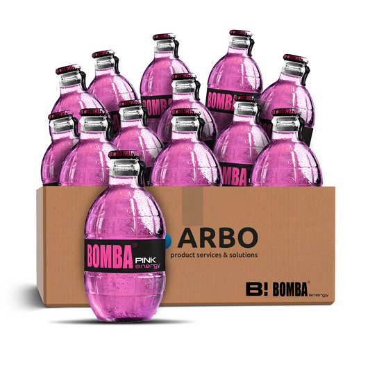 Bomba Energy Drink Pink 12x 250ml