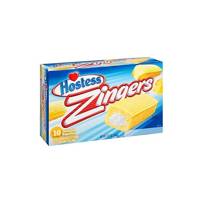Hostess - Zingers Iced Vanilla 360g