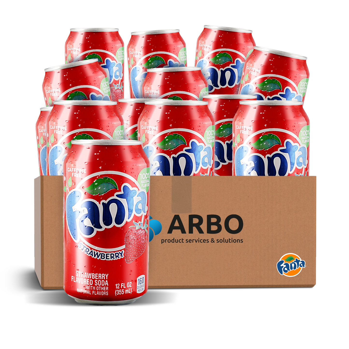 Fanta Strawberry USA 12x 355ml