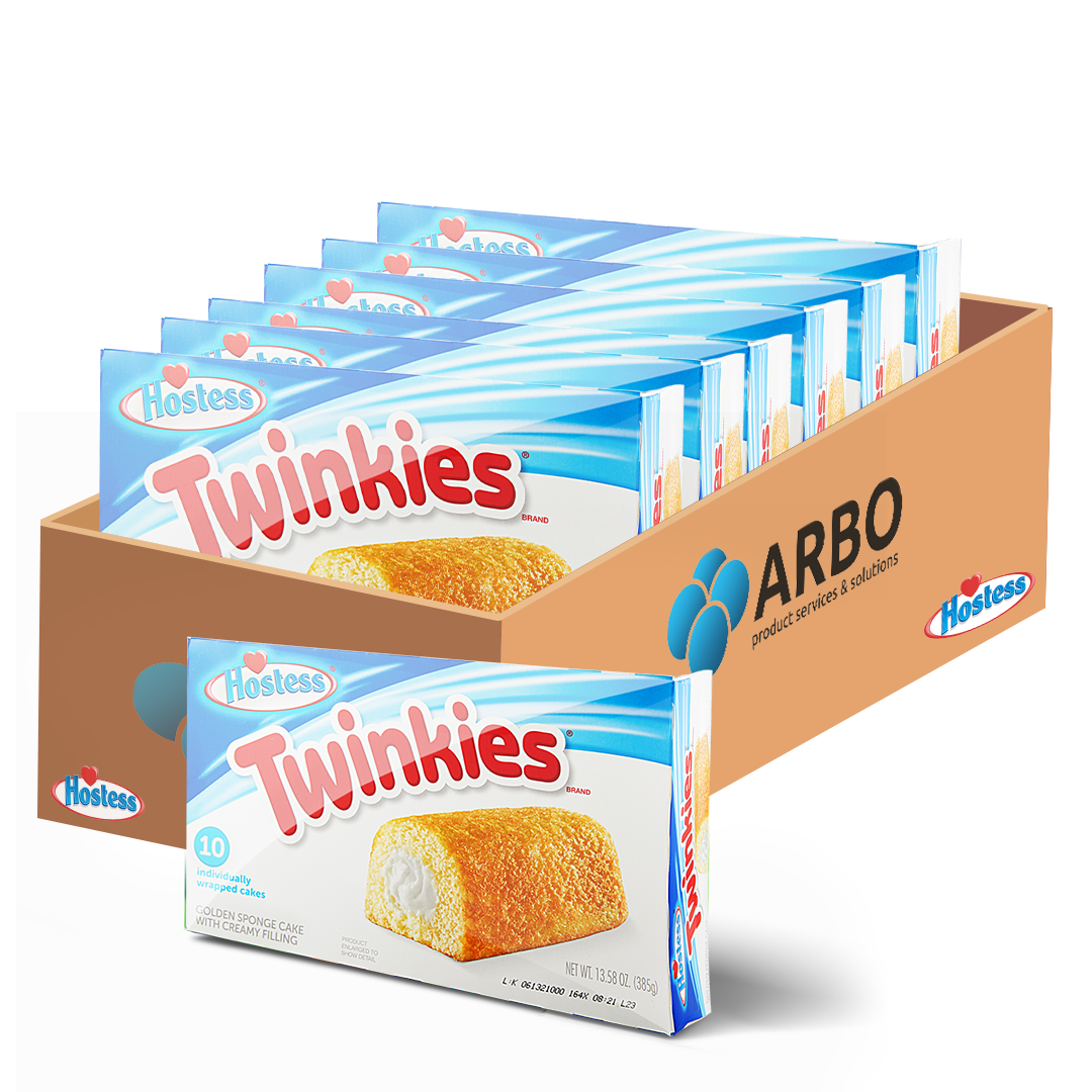 Hostess Twinkies - Vanilla 6x 385g