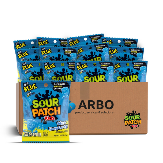 Sour Patch Kids Blue Raspberry 12x 141g