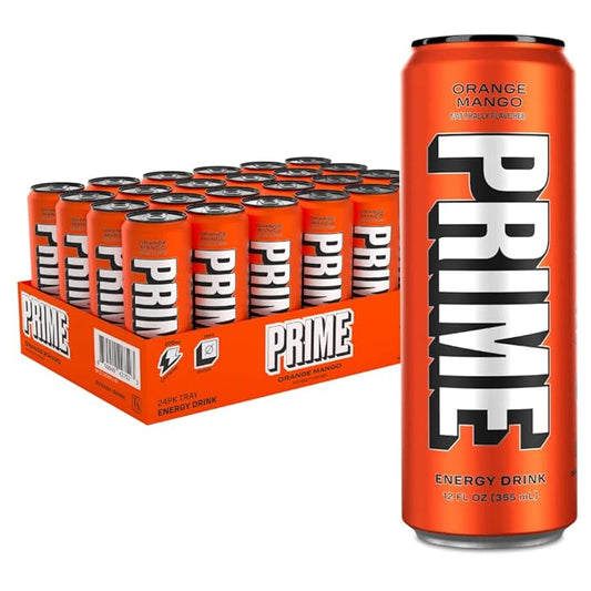 Prime Energy Orange Mango 24x 355ml