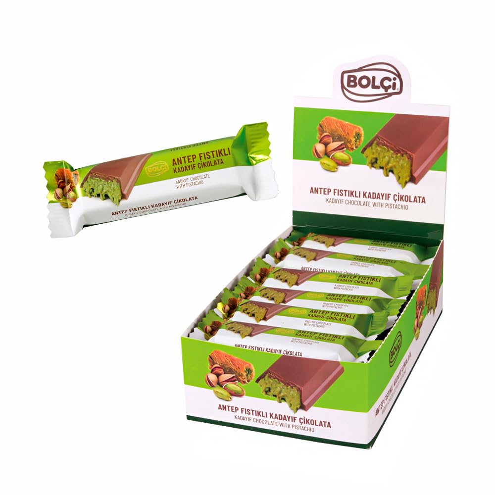 Bolci Dubai Schokoladen Riegel 30g - 24er Pack