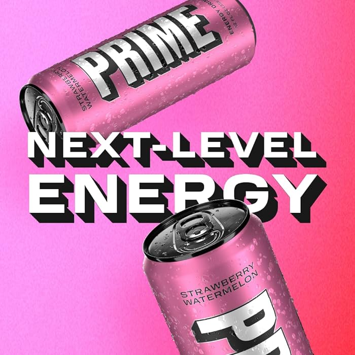 Prime Energy Strawberry Watermelon 24x 355ml