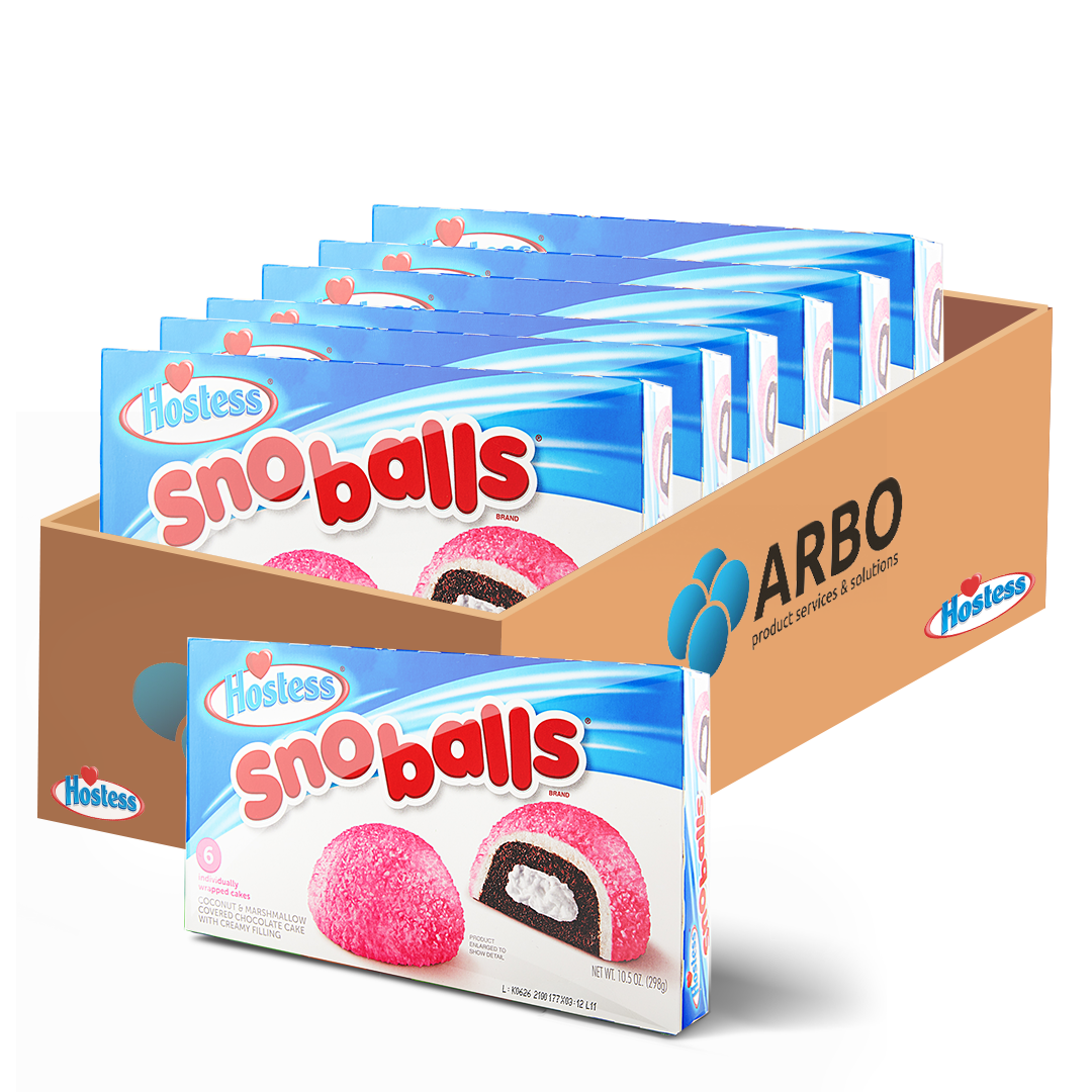 Hostess SnoBalls - 6x 298g