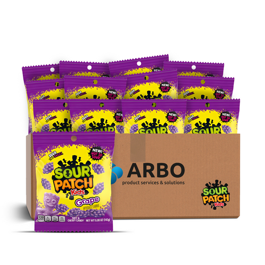 Sour Patch Kids Grape 12x 102g