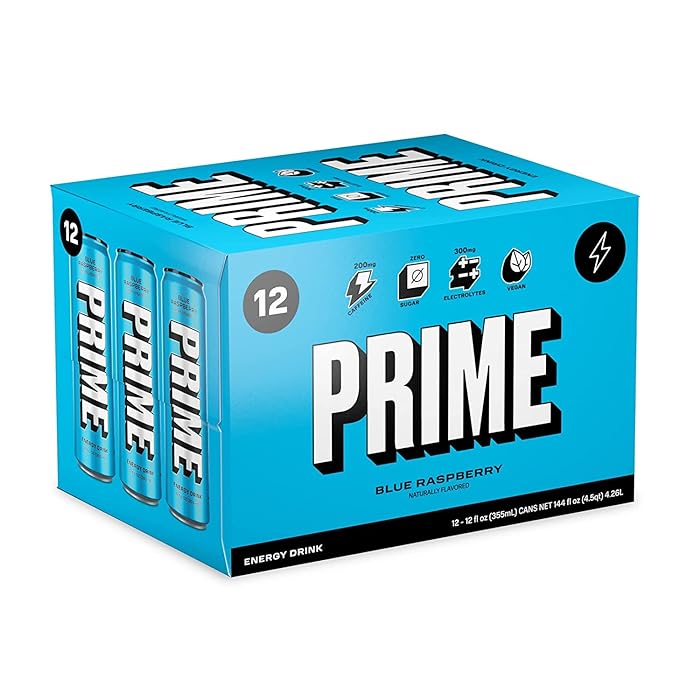 Prime Energy Blue Raspberry 24x 355ml