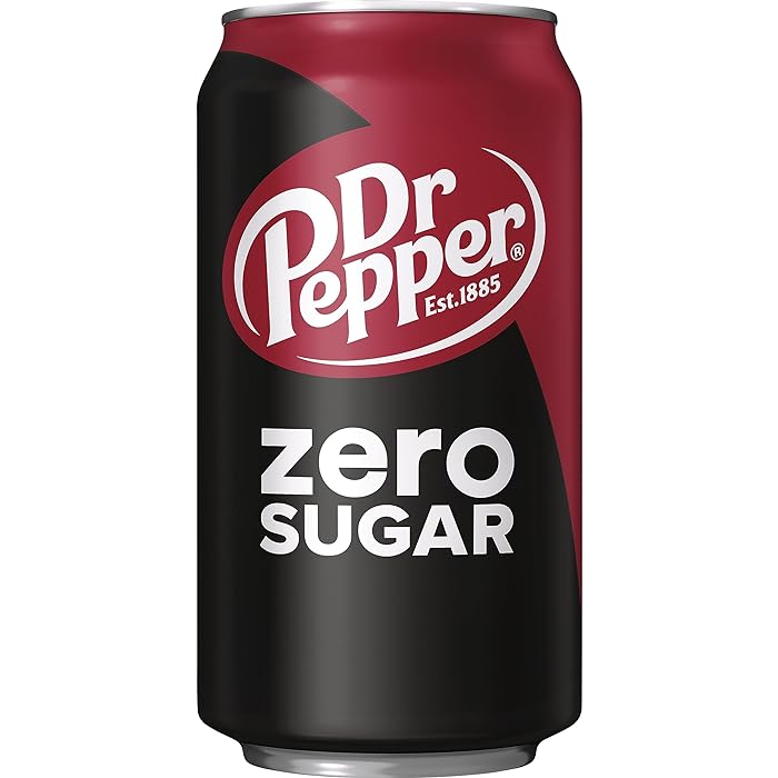 Dr Pepper Zero Sugar Soda 12x 355ml