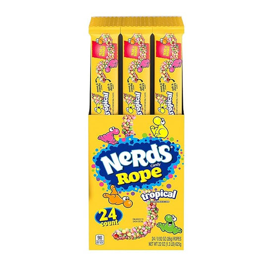 Nerds Rope Tropical 26g - 24er Pack