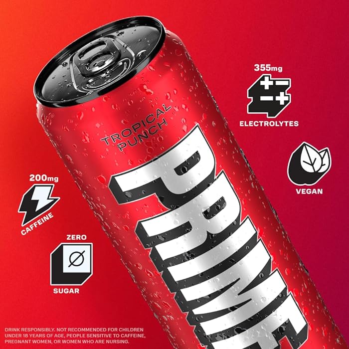 Prime Energy Tropical Punch 24x 355ml