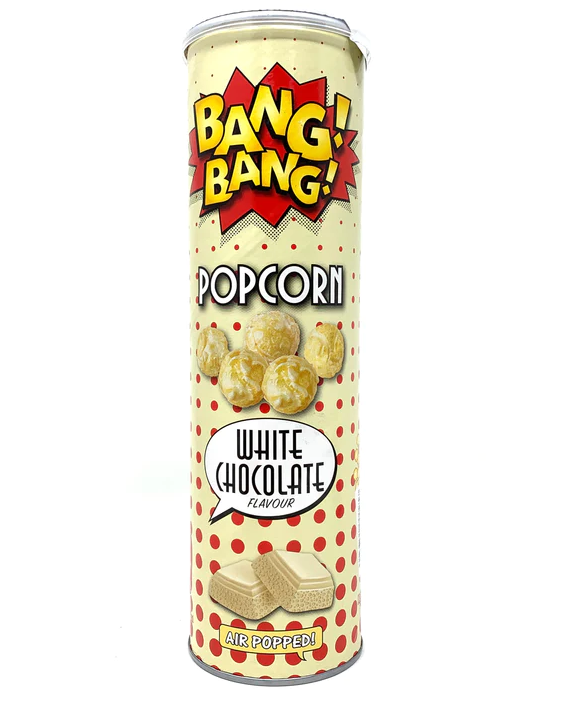 BangBang! Popcorn White Chocolate 6x85g